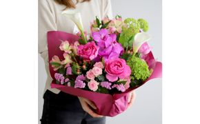 【母の日】華やかに贈るおまかせアレンジメント ※北海道・沖縄・離島への配送不可 313726_BC039