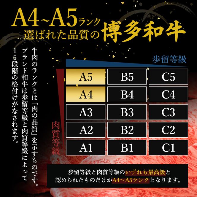 牛肉 数量限定 博多和牛 A4～A5 しゃぶしゃぶ すき焼き セット 700g  ※配送不可：離島 
