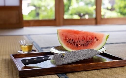 MIYABI ミヤビ 「 800DP 三徳 180mm 日本製 」 ダマスカス ナイフ 三徳 包丁 多層鋼 岐阜県関市製 【日本正規販売品】 54487-181