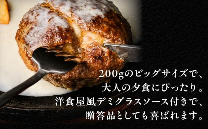 道産和牛ブルーチーズハンバーグ（200g） 選べる期間/個数 MROA189-v