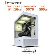 パソコン工房 4年間物損保証 ミニタワーゲーミングPC Core i7/5070/ピラーレス/No.348 322032_EE075