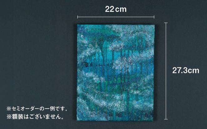 絵画作品（原画）F3号サイズ・額装なし 糸島市 / yaccka アート作品[ACN011]