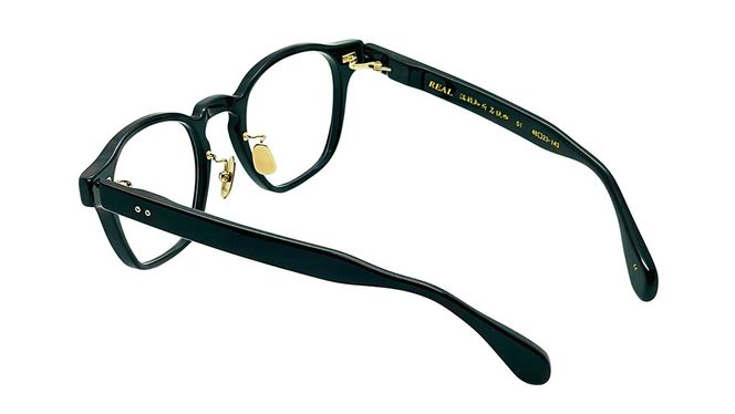 【 リアル メガネ タートル 】ＲＥＡＬ 温故知新 若狭 四 度無しブルーライトカットレンズ＆老眼レンズ対応 眼鏡 メガネフレーム 国産 鯖江製