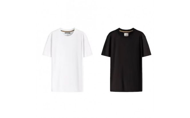 【XXLサイズ】サスティナブルTシャツ（スリーブロゴ）ホワイト 016641_BR002VC03
