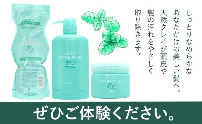 トリートメント クレイエステ パック EX 300g 500g 1000g 選べる 内容量 《30日以内に出荷予定(土日祝除く)》茨城県 結城市 化粧品 ヘアケア トリートメント ミント スカルプ ヘアエステ クレイ 詰め替え用 ケア用品 ヘア 美容【配送不可地域あり】---yuki_s_24_300g---