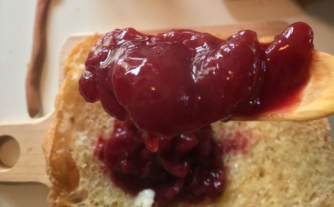 北海道仁木町産 さくらんぼジャム 120g×4本 [iori farm] 栽培期間中 除草剤不使用