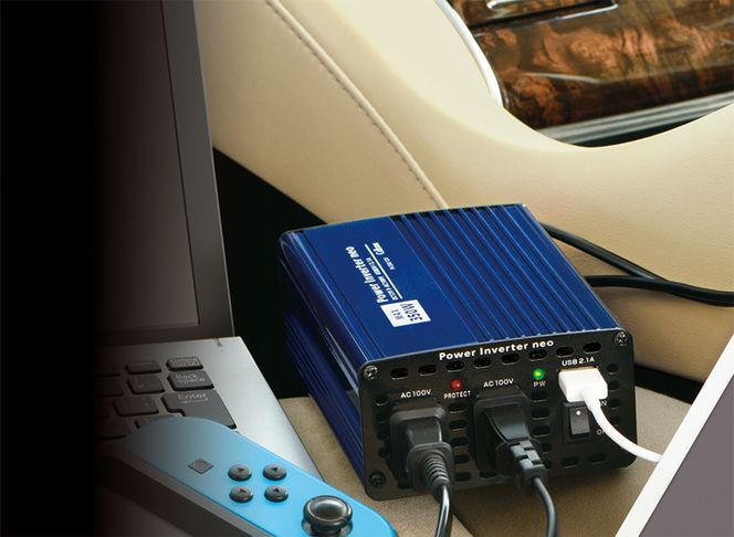 セルスター　DC/ACインバーター　PI-350/12V【cell0001】