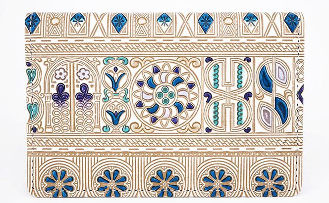 パスケース アポロン ブルー 文庫屋大関 名刺入れ カードホルダー 名刺ケース 名刺ホルダー カード入れ 定期入れ 定期ケース 雑貨 生活雑貨 小物 革小物 革製品 本革 日用品 民芸品 工芸品 東京 東京都 墨田区