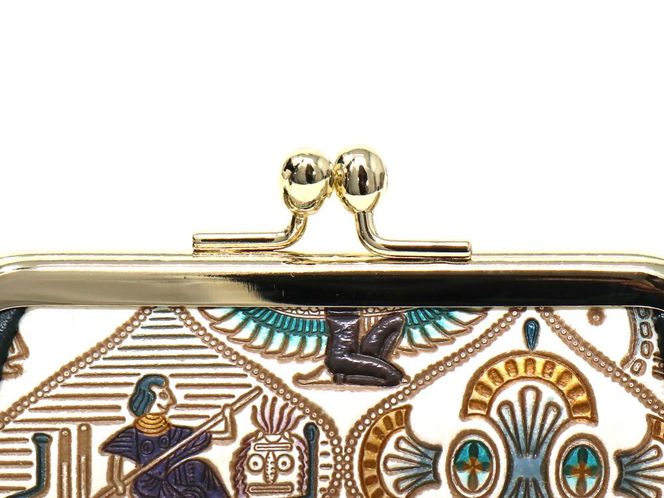 【文庫屋大関】印鑑ケース エジプトNo.1【皮革工芸品】牛革 小物入れ 小銭入れ お祝い ギフト プレゼント 東京