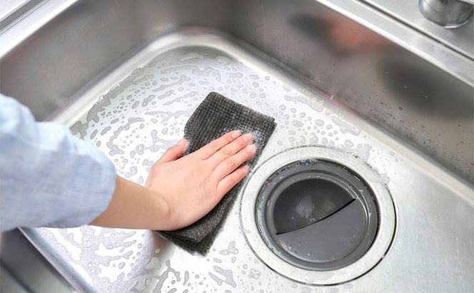 キッチンクロス【50枚×4個】スクラブクロス SC-R50G アイリスオーヤマ 使い捨て グレー 布巾 ふきん シンク キッチン 掃除 雑貨 日用品 