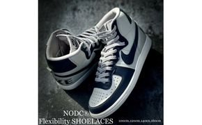 NODC Flexibility SHOELACES ３セット［173N13］NODC Flexibility SHOELACES 靴ひも 選べる サイズ 100cm 120cm 140cm