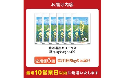 令和7年産 北海道産 おぼろづき 5kg【定期便6回】_Y138-0037