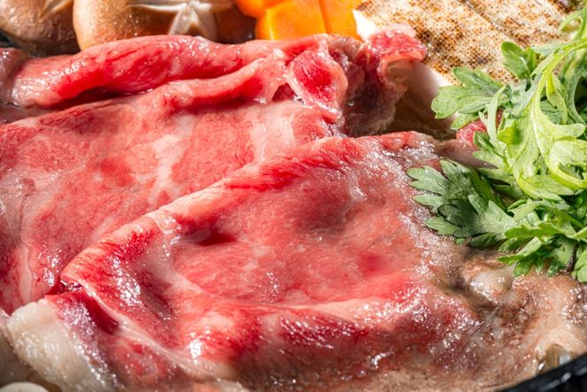 AK097 【6回定期便】長崎和牛 霜降りもも肉 スライス 400g  [ 肉 牛肉 牛モモ肉 和牛 国産 モモスライス 牛もも肉 牛 冷凍 ダイニング味遊 長崎県 島原市 ]