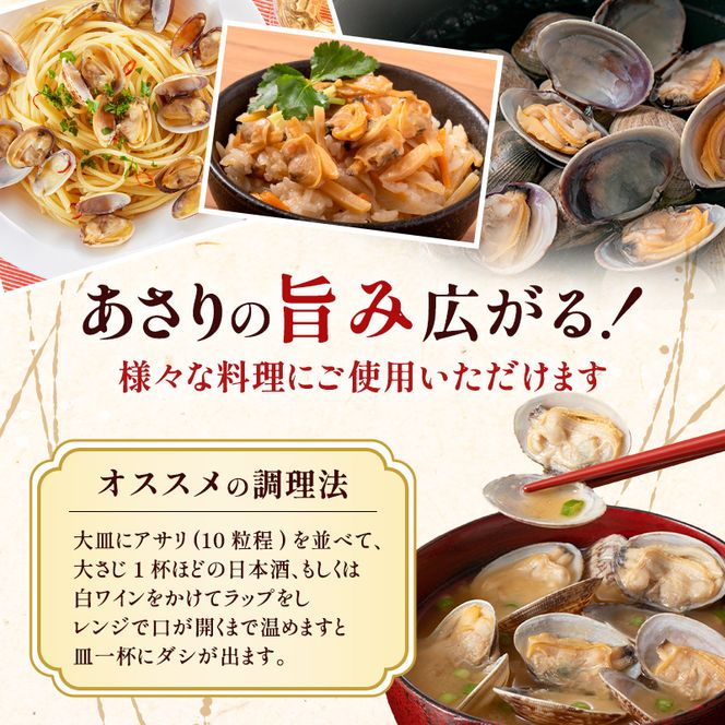 あさり 訳あり 北海道 厚岸産 砂出し済み 活あさり 500g×2 (合計1kg) 【厚岸海産】[ アサリ 魚貝 海鮮 大粒 美味しい 栄養 旨み 砂出し 水洗い 冷蔵 便利 ] 