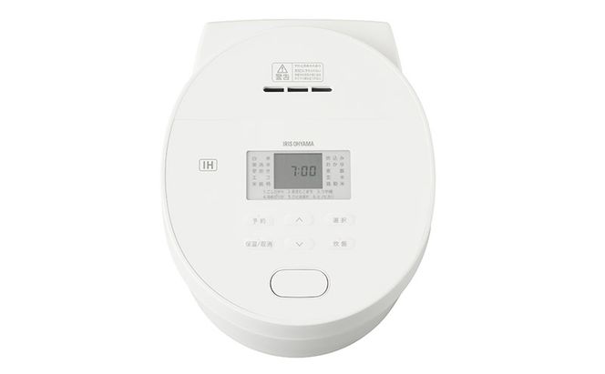 炊飯器 3合 アイリスオーヤマ IHジャー RC-ISA30-W ホワイト IH炊飯器