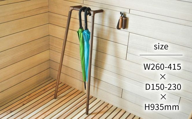 木製 傘かけ umbrella rack 糸島市 / 贈り物家具 みはたや 傘 インテリア 傘かけ[ADD026]