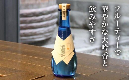 大吟醸純米生酒「碧_軒（へきいけん）」500ml ［桝一市村酒造場］ お酒 日本酒 地酒 ご当地 生酒 プレゼント 贈答 長野県 信州 お取り寄せ 蔵元直送 ［A-34］