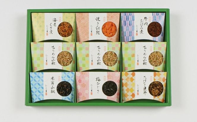 【わらびの里】京楽味(7種詰合せ) ［ 京都 料亭 京料理 懐石 人気 おすすめ ちりめん山椒 ご飯のお供 お取り寄せ 通販 送料無料 ふるさと納税 ］ 261009_B-XN03
