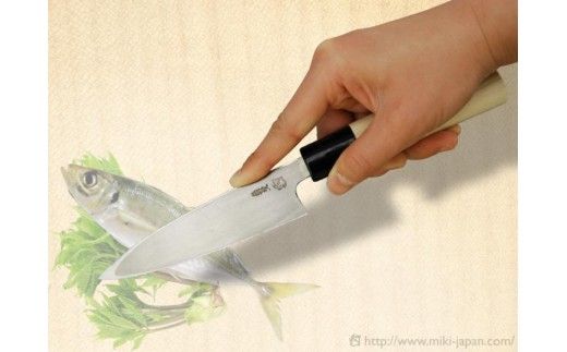 サビに強い片刃小包丁 120