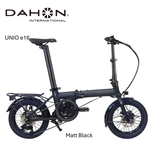 yOdlsszDAHON International Folding E-Bike Unio e16@Matt Blackylss ŐlC̕ԗi cY ܂ݎ] dAVXg ] ܂肽ݎ] ܂肽ݎ] Od lssӂ邳Ɣ[Łz