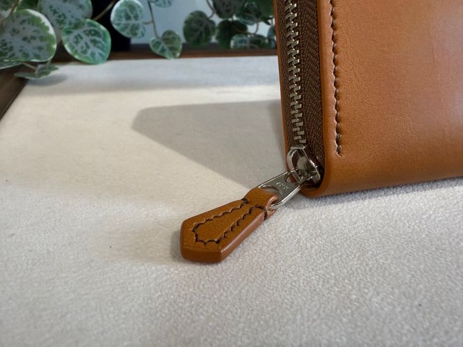 革職人が作った牛革ラウンドファスナー長財布［CML］ 304018_AX26VC01