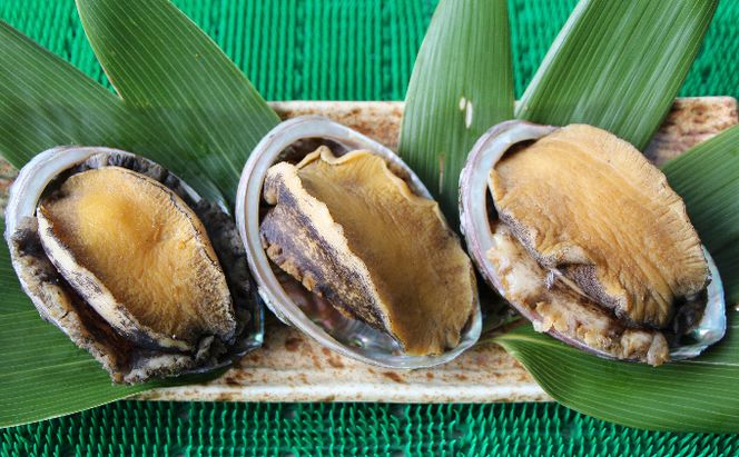 北海道 礼文島産 天然 蝦夷蒸しあわび 120g (3～5個)［野崎水産］【 あわび アワビ 鮑 蒸しあわび 天然 蝦夷あわび 珍味 おつまみ 海鮮 貝 】