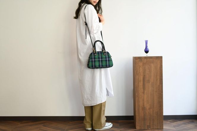 【horii.】 クラシックバッグ ”エマタータン”ショルダーベルト付き（99-9）PAGOT 本革 レザーバッグ レディースバッグ 受注生産