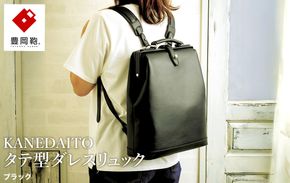豊岡鞄 KANEDAITO タテ型ダレスリュック 563010 ブラック / ダレス リュック リュックサック 軽量 高耐久 A4サイズ対応 シンプル デザイン メンズ レディース バッグ カバン かばん 鞄 服部