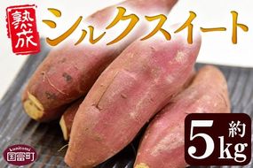 ＜数量限定！ 国富町産 熟成シルクスイート 約5kg＞翌月末迄に順次出荷【a0610_mf】