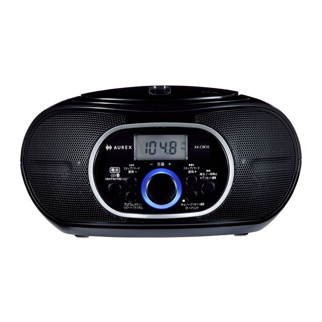 AUREX CDラジオ AX-CW10(K) 【kw0240-0507】