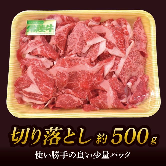 常陸牛切り落とし 約500g｜肉 お肉 牛肉 肉類 常陸牛 切り落とし ブランド 使い切り 少量 茨城県 行方市(DH-31)