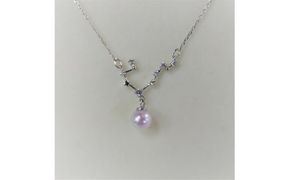 50-48伊勢志摩あこや本真珠ネックレス・星座(みずがめ座)