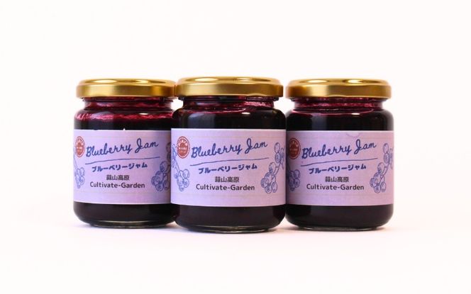 蒜山高原のブルーベリージャム 140g×3個 / ブルーベリー フルーツ ジャム 蒜山高原 岡山県 真庭市 蒜山 プレゼント ギフト 【kbkb004-01】