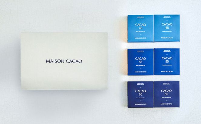 MAISON CACAO メゾンカカオ 濃厚生チョコタルト 6個セット（3種×各2個）3種の食感 驚きの口どけ 冷凍配送 チョコレート菓子 神奈川県 茅ヶ崎市