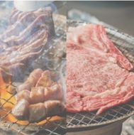 仙台仲卸が選んだ贅沢な焼肉セット2人分 仙台牛ロースと牛たんのコラボ 最高級 焼肉セット2人前 仙台牛ロース250g＆厚切り牛タン200g 厳選 熟成 BBQ 贈答 冷凍配送