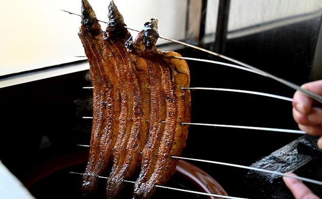 三河一色産 備長炭手焼き 昭和9年創業 魚しげのこだわりのうなぎ 蒲焼3尾セット