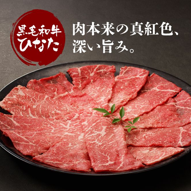 宮崎県産 ブランド牛「黒毛和牛ひなた」モモスライス 500g _K34_0002_2