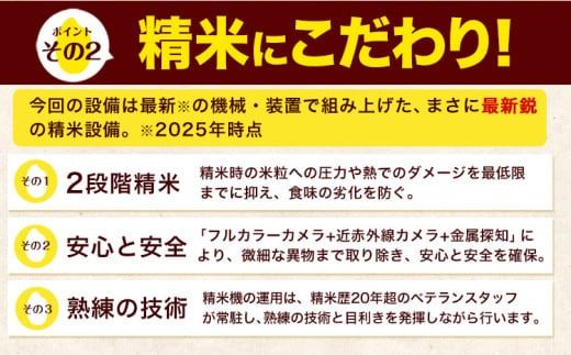【3ヵ月定期便】新米 令和7年産 無洗米 ひのひかり 森のくまさん 2種 食べ比べ 米 計10kg 計20kg 《お申込み翌月から出荷》 ヒノヒカリ お米 こめ 熊本県産 精米 森くま ブランド米 ご飯---mifune_lcl_1116_mo3---