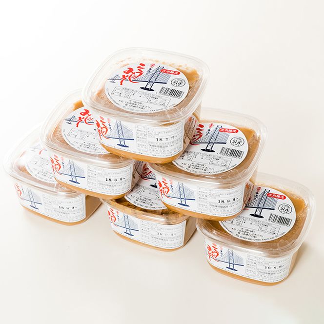 淡路島 保地味噌手造りこうじ味噌 750g×6個