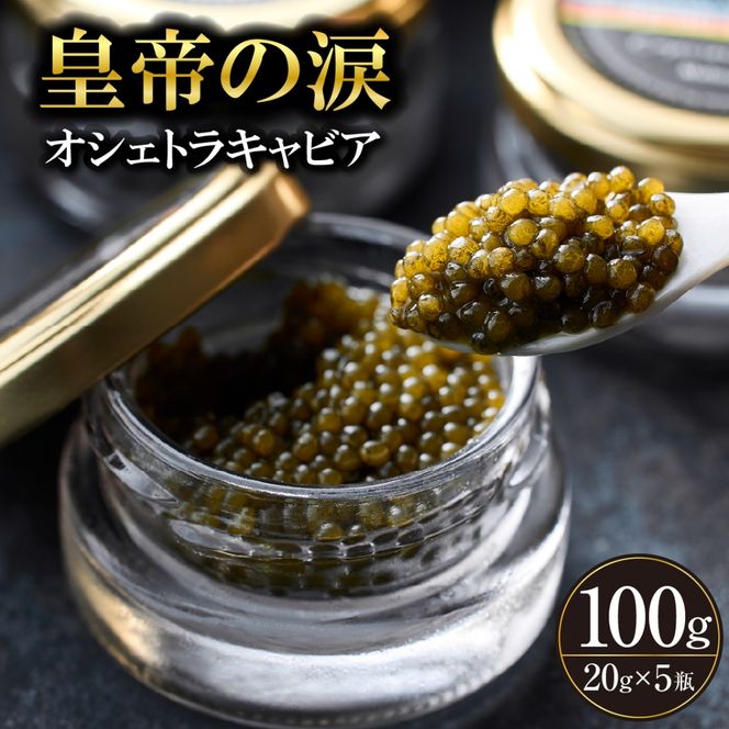 【純国産キャビア】オシェトラキャビア 100g 皇帝の涙 国産 チョウザメ 魚卵 宮崎県 小林市