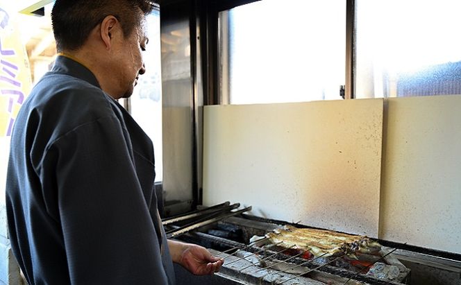 三河一色産 備長炭手焼き 昭和9年創業 魚しげのこだわりのうなぎ 蒲焼1尾