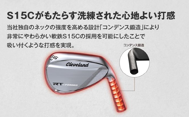 RT i-FORGED ウエッジ ダイナミックゴールドシャフト《2026年モデル》 _ID-C706 _ID-C706 _（都城市） アールティーアイフォージド ゴルフクラブ 軟鉄鍛造 S15C コンデンス鍛造 クリーブランド スピン性能 アプローチウェッジ ゴルフ用品 ゴルフギア メンズゴルフ レディースゴルフ 寛容性ウエッジ スピンコントロール ツアーシェイプ ゴルフクラブ ふるさと納税 ゴルフ 宮崎県 都城市