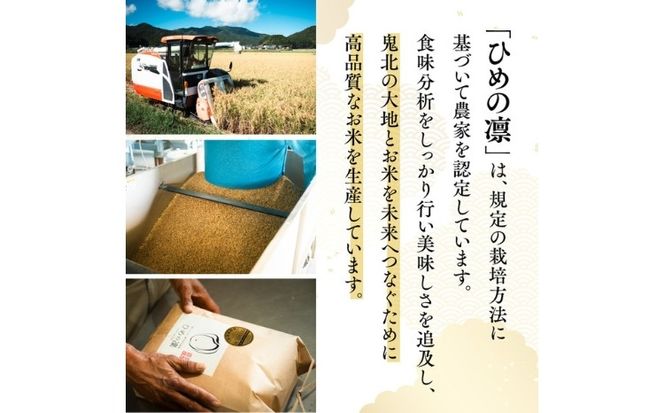 【R7年産】【愛媛県ブランド】ひめの凛 10kg（プレミアムクオリティ） ｜ お米 お米不足 お米品薄 おいしい お米 事業者支援 送料無料 白米 精米 国産 限定 ごはん ご飯 白飯 ゴハン 愛媛県産 鬼北町 ※2025年11月上旬より順次発送予定