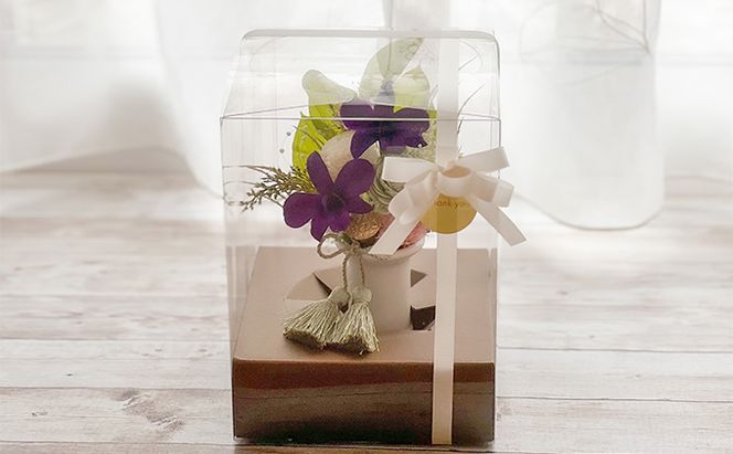 プリザーブドフラワー 仏花 2個 セット 花 フラワー 上品 飾りやすい大きさ 水やり不要 枯れない 贈り物 お供え 仏壇 お墓参り お供え用お花 おしゃれ 