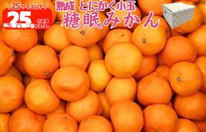 ［先行予約］熟成 みかん とにかく 小玉 箱込2.5kg ( 内容量 2.3kg ) 2Sサイズ以下 秀品 優品 混合 有田みかん 和歌山産 産地直送 家庭用 【みかんの会】 AX376