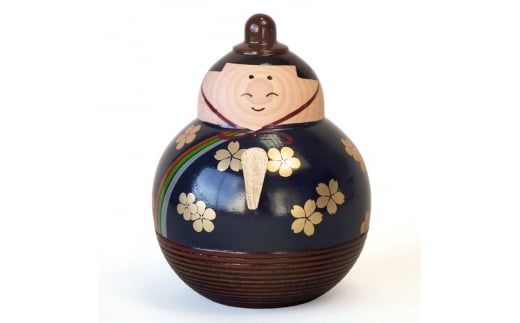 山中漆器 木のひな人形 天然木 木製 お内裏様 お雛様 ひな飾り おびな めびな 飾り インテリア ギフト 伝統工芸 工芸品 国産 日本製 復興 震災 コロナ 能登半島地震復興支援 北陸新幹線 F6P-2376
