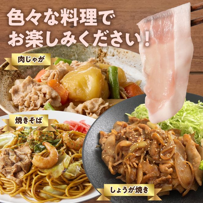 延岡よっとん＆宮崎県産豚 切り落し食べ比べセット 各250g×4 N0220-YB264