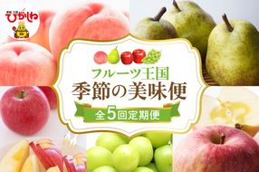 【2025年産 季節の5回定期便】2025年 フルーツ王国 季節の美味便 千笑花夢提供 山形県 東根市 hi082-030-2