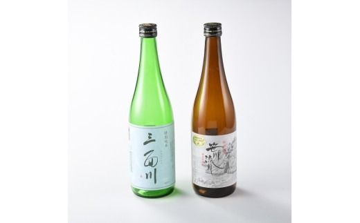 大洋盛「笹川流れ」「三面川」720ml2本と鮭の酒びたしセット　1007013