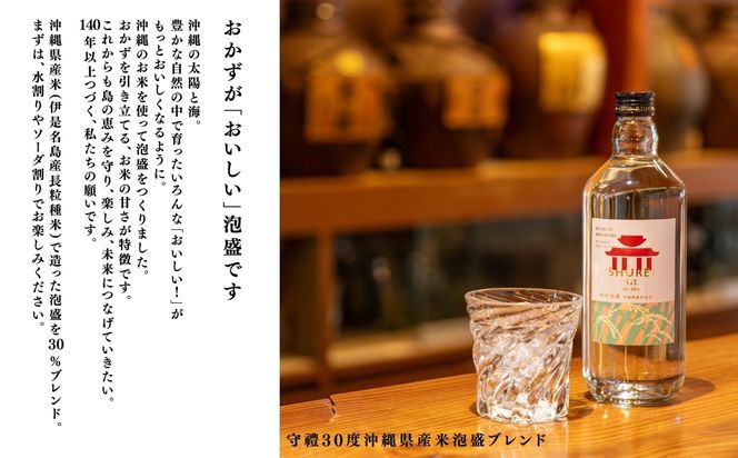 【神村酒造】「うるまの泡盛セット」守禮30度ブレンド&暖流SHIP30度